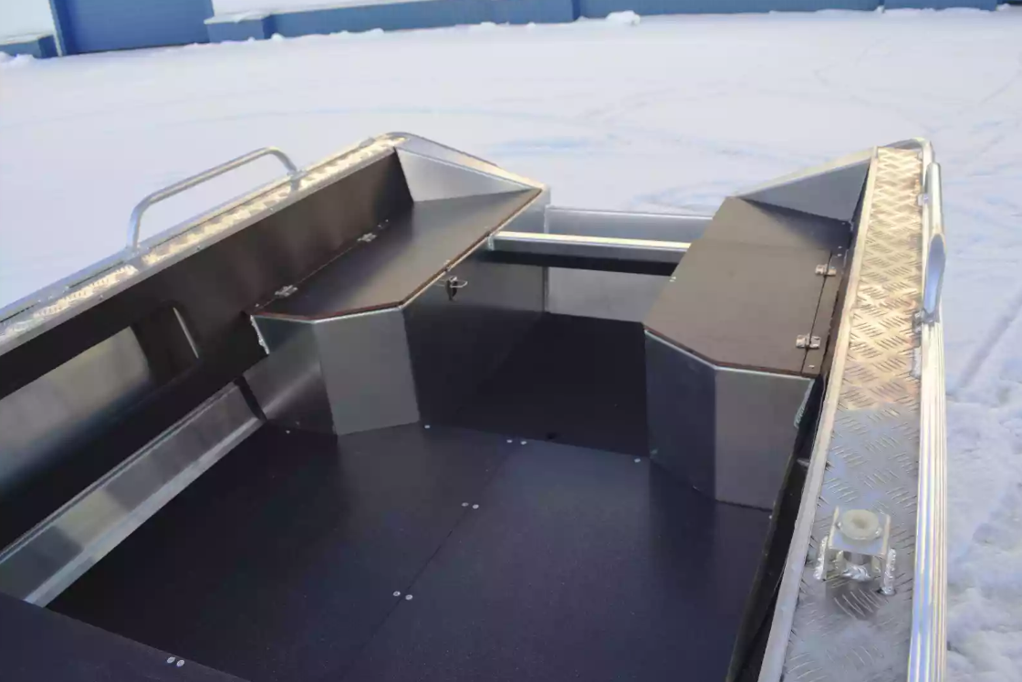 Алюминиевая лодка Wyatboat-370 в Миассе