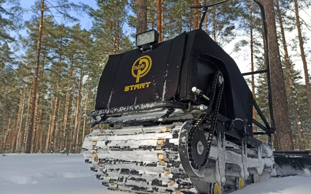 Мотобуксировщик РЫБАК СТАРТ Lifan 15 л.с (тканный капот) в Миассе