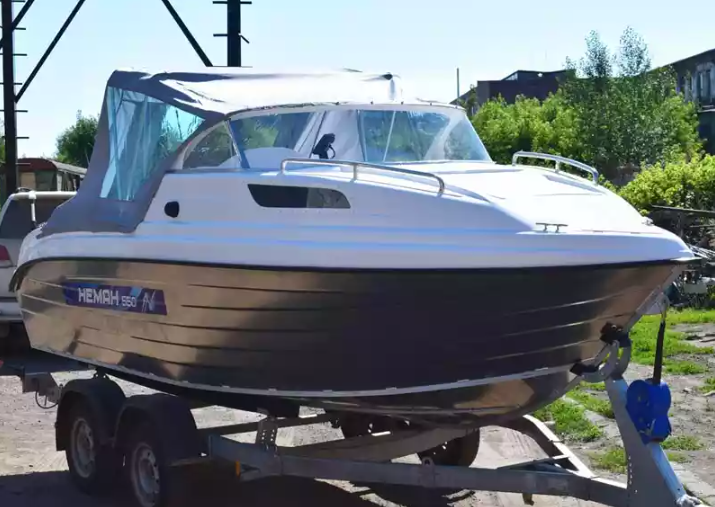 Комбинированный катер Neman-550 с каютой в Миассе