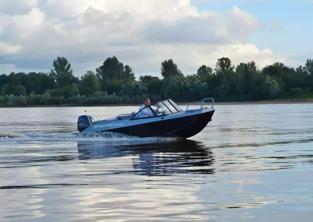 Алюминиевый катер Неман-500 DC в Миассе