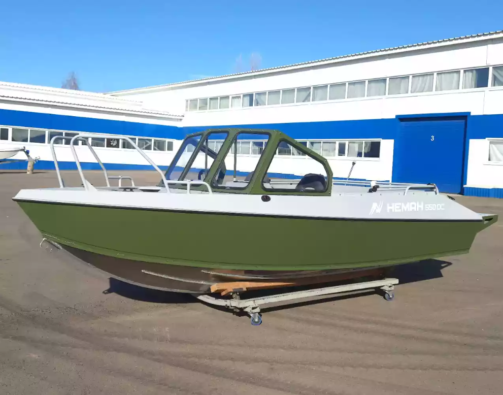 Алюминиевый катер Неман-550 DC Pro в Миассе