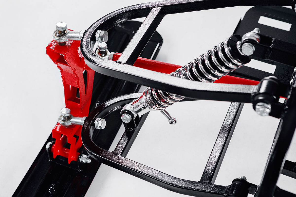 Лыжный модуль IKUDZO с подогревом ручек пластиковые лыжи в Миассе