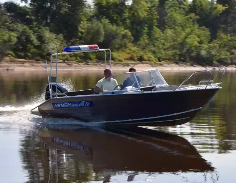 Алюминиевый катер Неман-500 DCM в Миассе