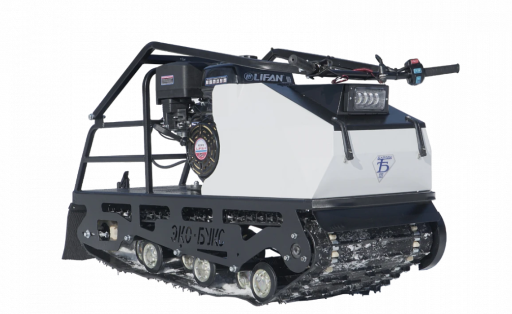 Мотобуксировщик ЭКО-букс V.2 15 л.с. (катковая подвеска, передний привод, длина 1450 мм) в Миассе