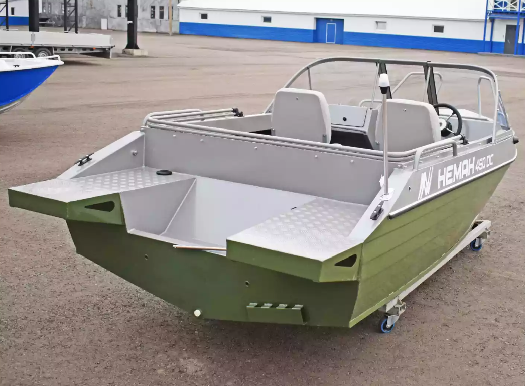 Алюминиевый катер Неман-450 DC в Миассе