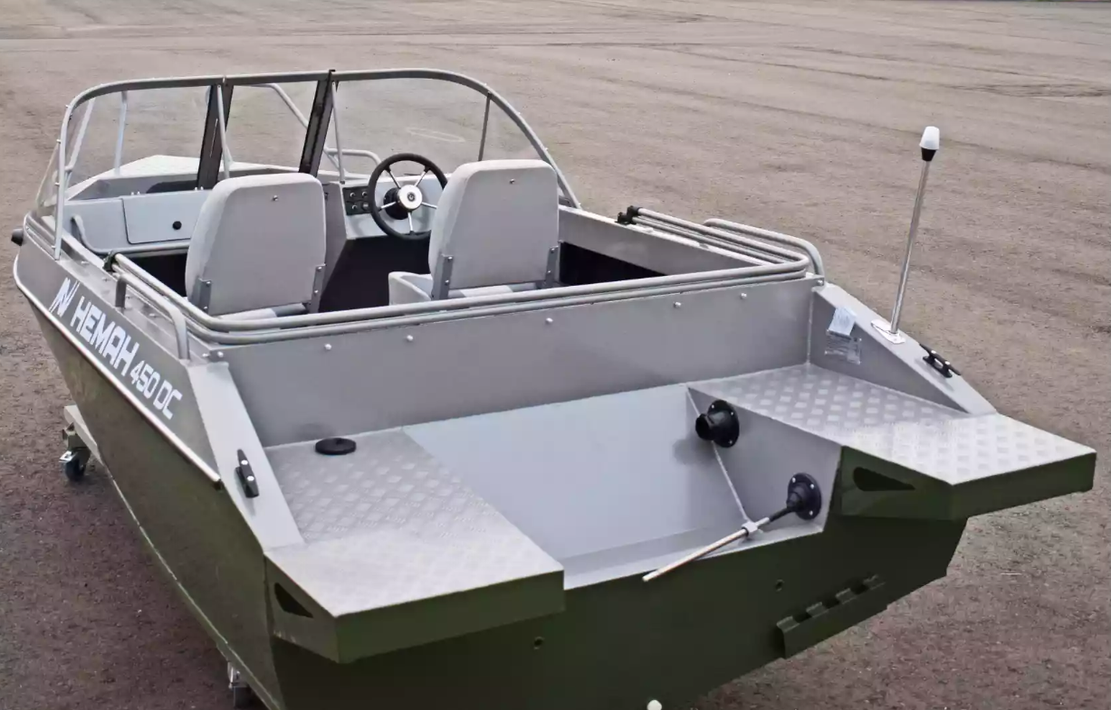 Алюминиевый катер Неман-450 DC в Миассе