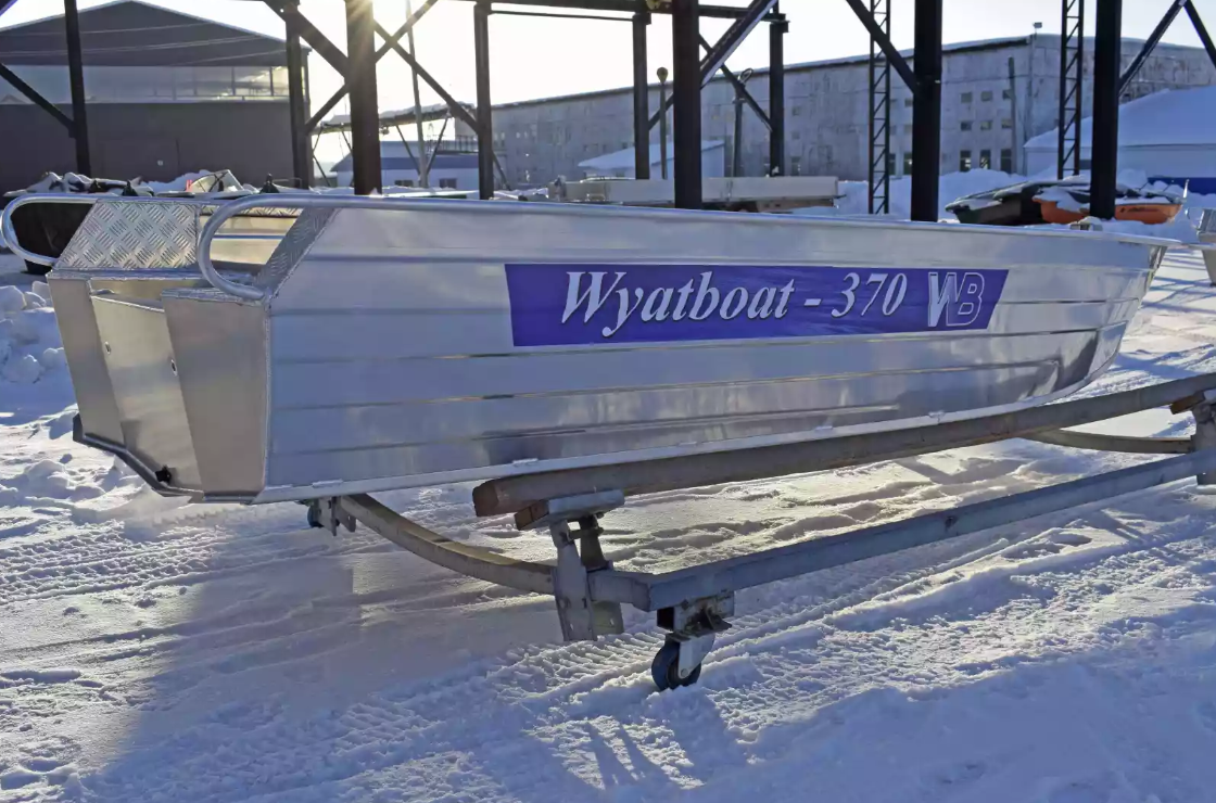 Алюминиевая лодка Wyatboat-370 Р в Миассе