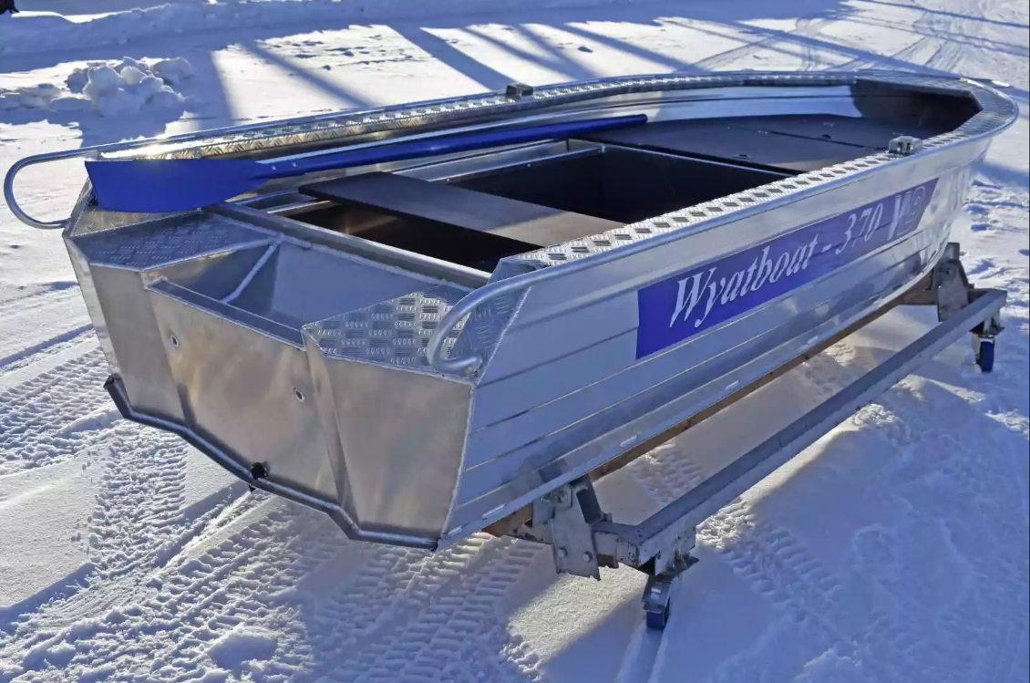Алюминиевая лодка Wyatboat-370 Р FISH в Миассе