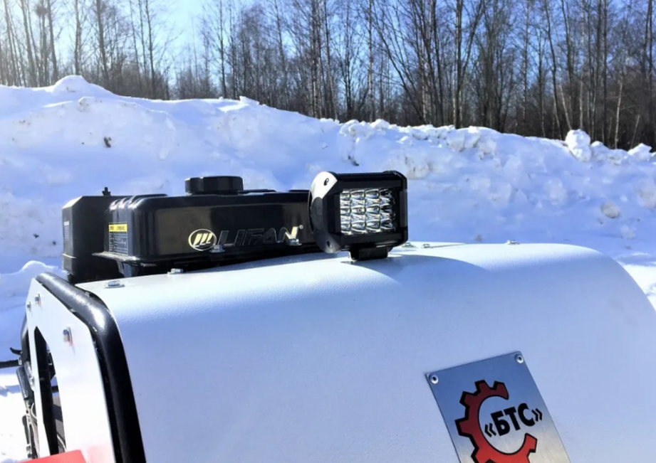 Мотобуксировщик БТС «STANDART PRO»  500/15 э/зап. LIFAN PRO(216 Ватт) в Миассе