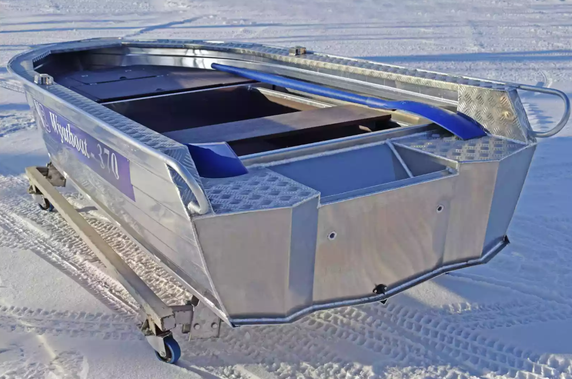 Алюминиевая лодка Wyatboat-370 Р FISH в Миассе