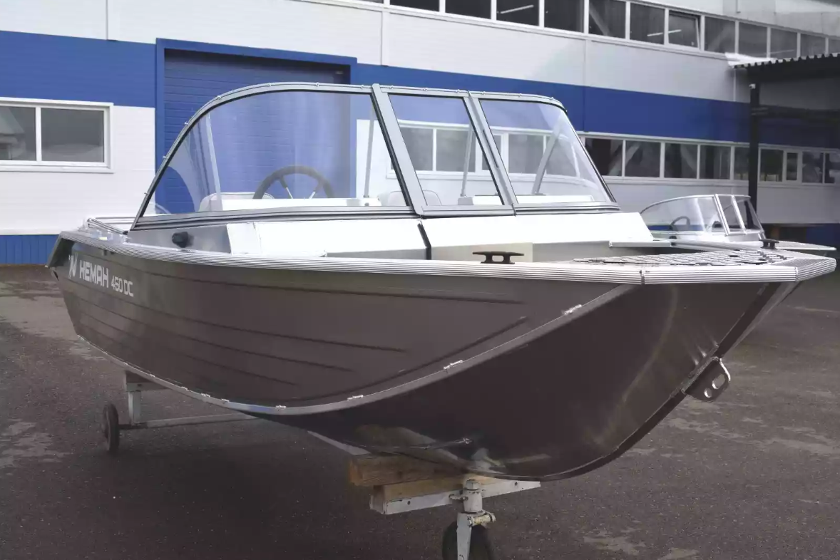 Алюминиевый катер Неман-450 DC NEW без покраски в Миассе