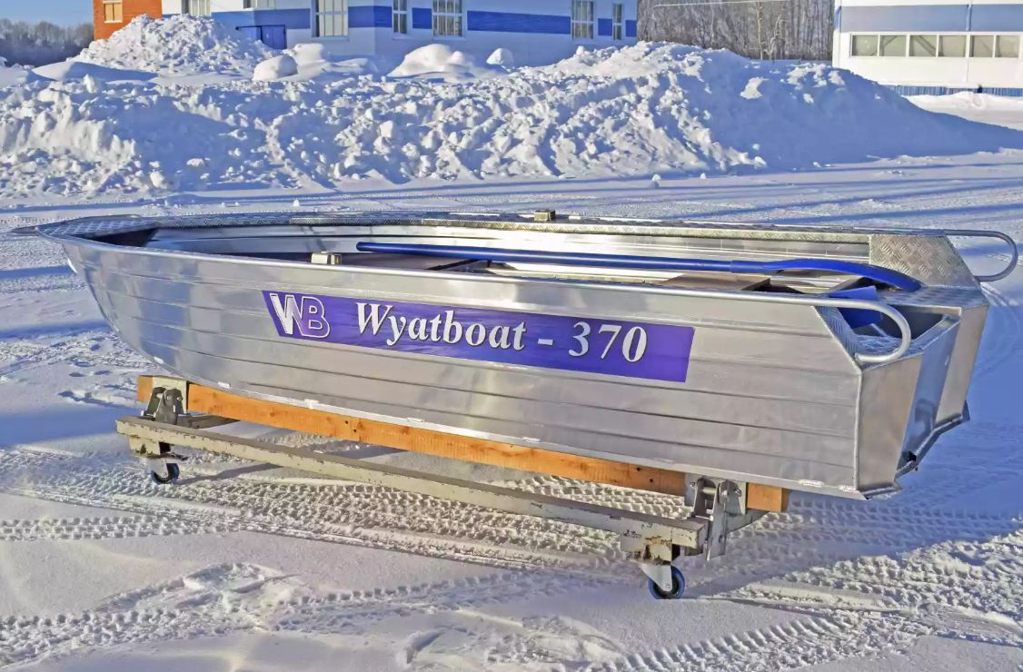 Алюминиевая лодка Wyatboat-370 Р FISH в Миассе