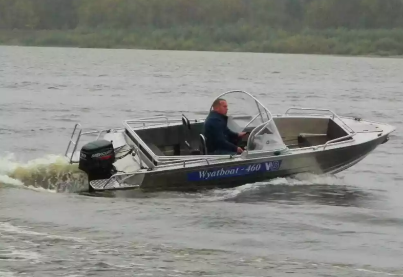 Алюминиевый катер Wyatboat-460 DCM в Миассе