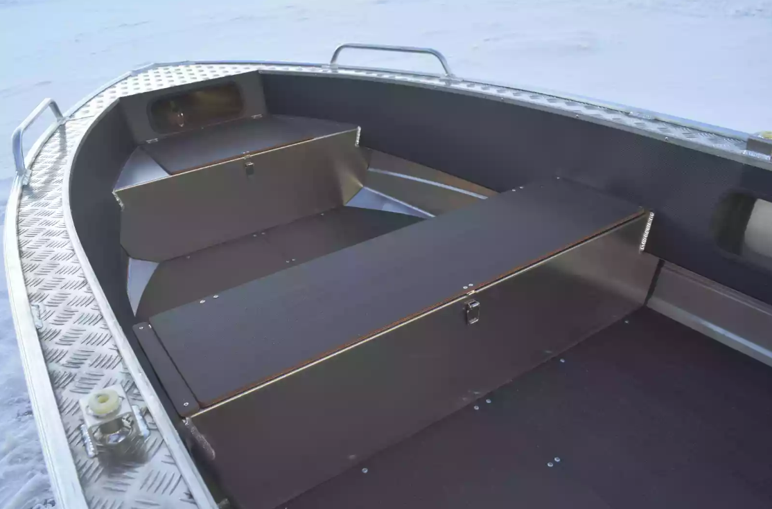 Алюминиевая лодка Wyatboat-370 в Миассе