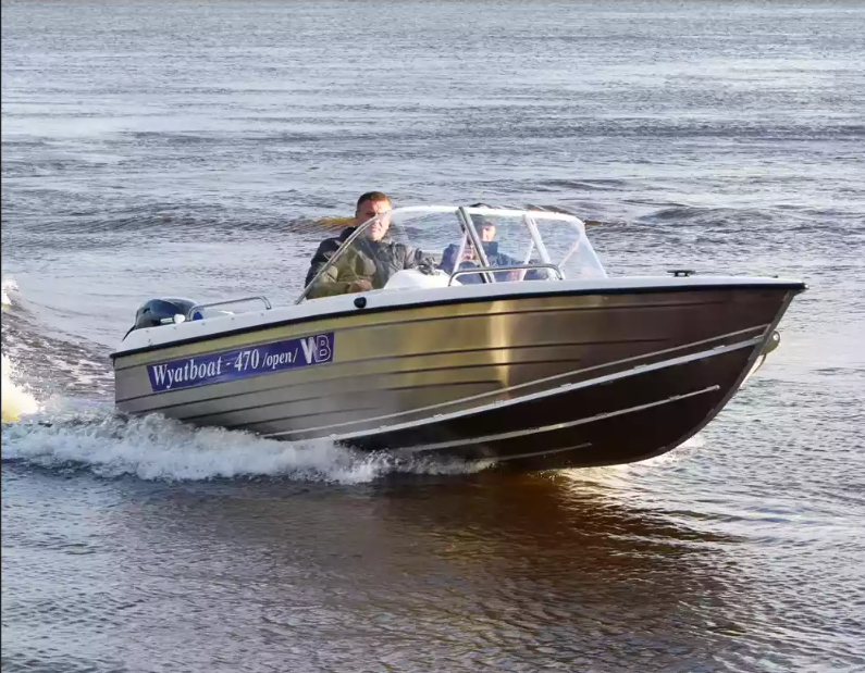 Комбинированный катер Wyatboat-470 Open в Миассе