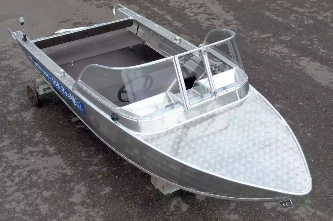 Алюминиевая лодка Wyatboat-390 Pro в Миассе
