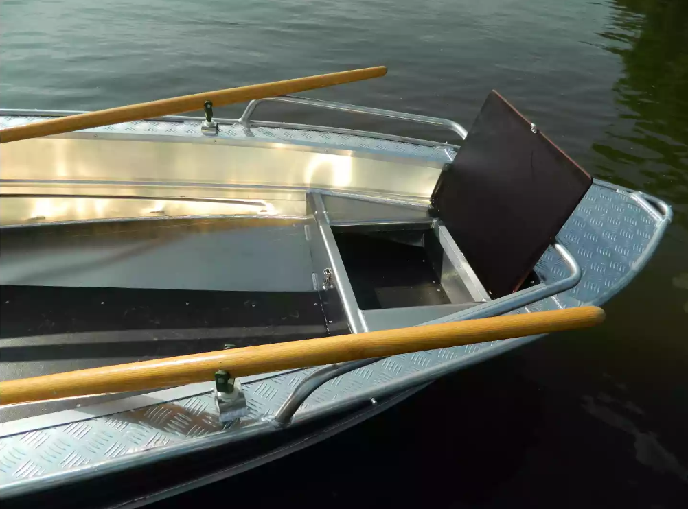 Алюминиевая лодка Wyatboat-390 У в Миассе