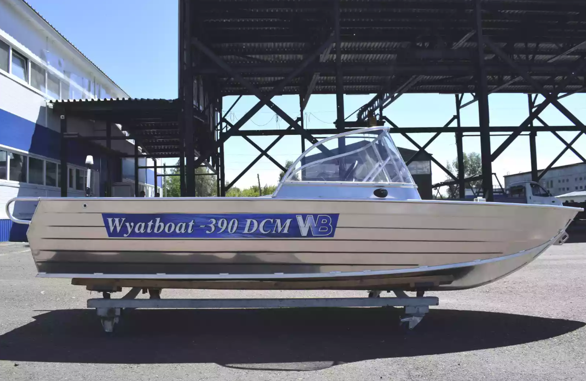 Алюминиевый катер Wyatboat-390 DCM в Миассе