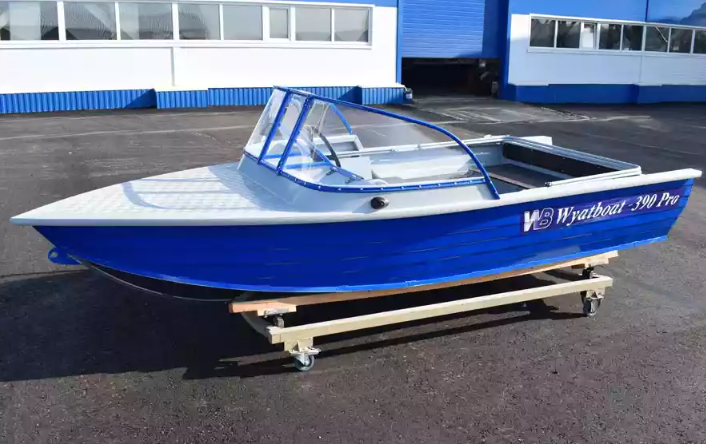 Алюминиевый катер Wyatboat-390 Pro в Миассе