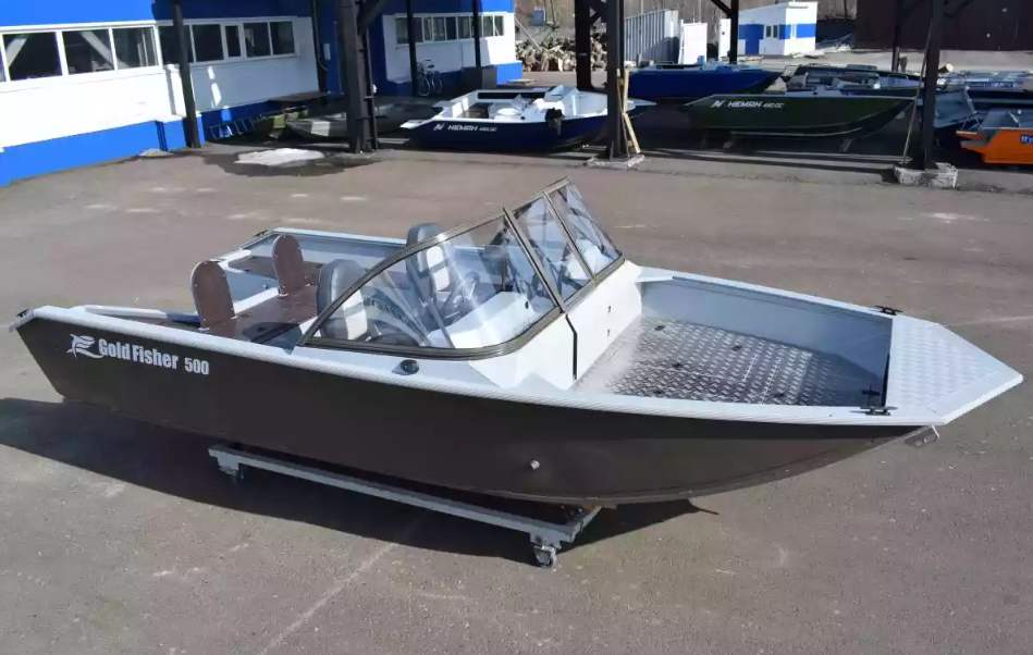 Алюминиевый катер Gold Fisher 500 DCM FISH в Миассе