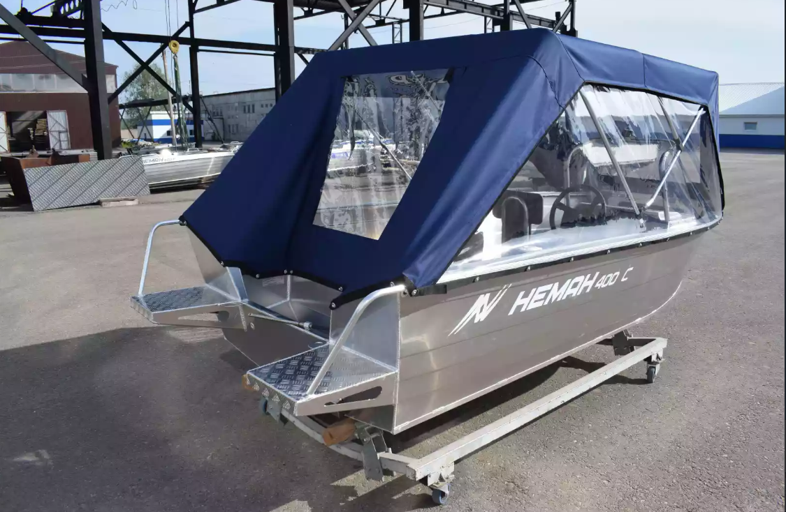 Алюминиевая лодка Неман-400 С в Миассе