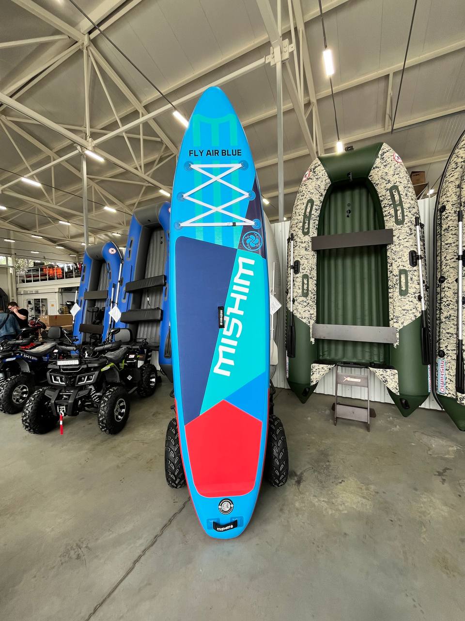 SUP (САП) Доска MISHIMO FLY AIR BLUE 10,8’ (330см) в Миассе
