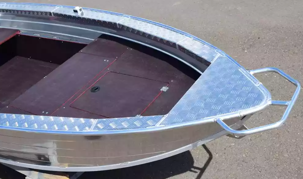 Алюминиевая лодка Wyatboat-390Р Fish в Миассе