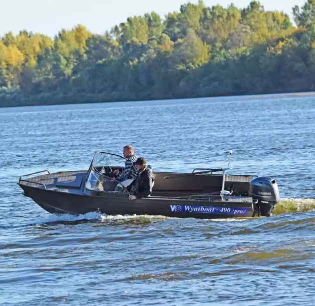 Алюминиевый катер Wyatboat-490 Pro в Миассе