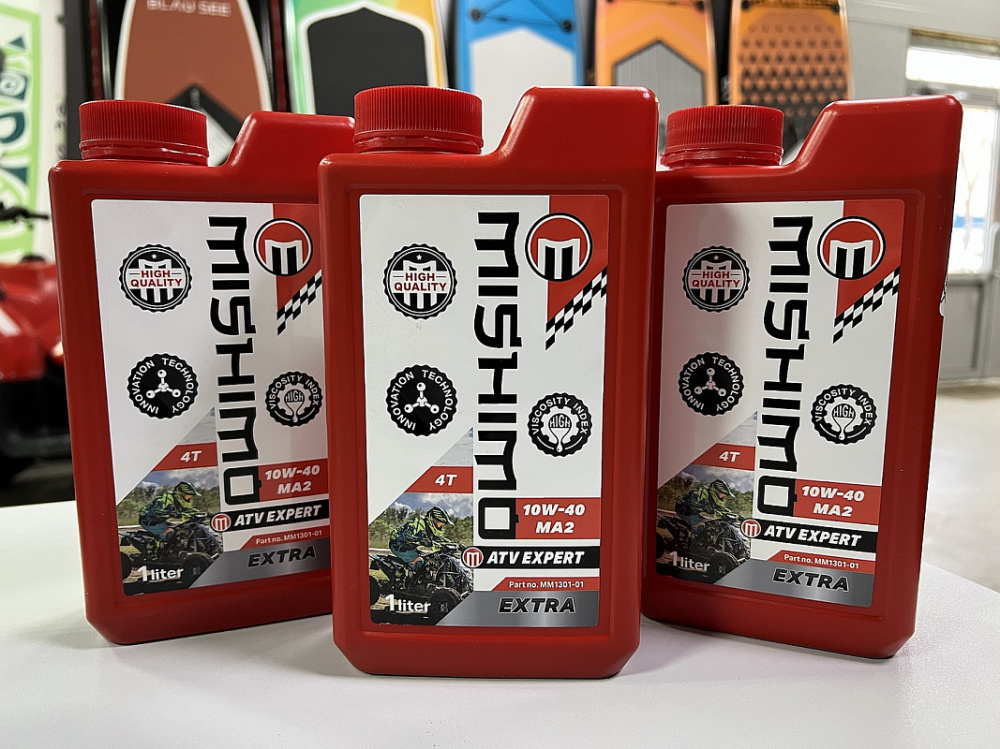 Масло MISHIMO 4T ATV EXPERT (EXTRA) 10w40 1 л в Миассе
