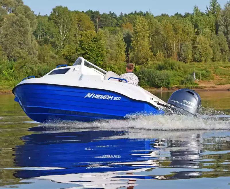 Комбинированный катер Neman-500 с каютой в Миассе