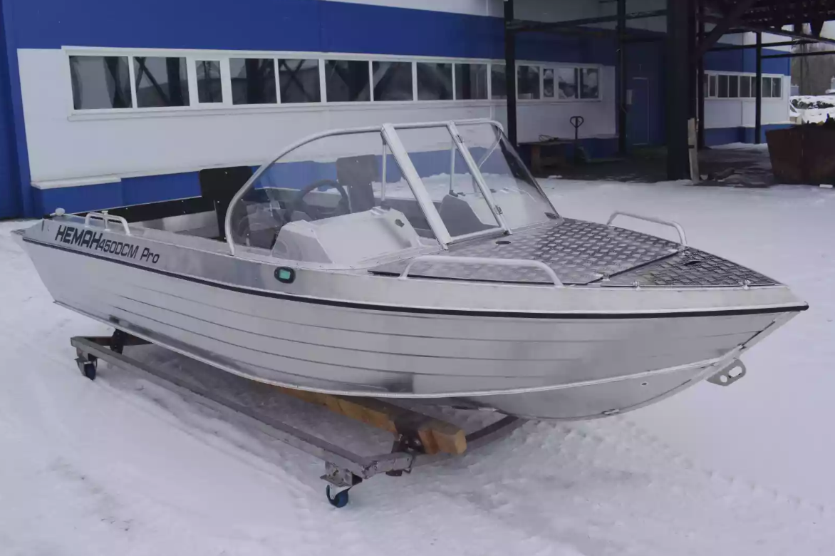 Алюминиевый катер Neman-450 DCM PRO в Миассе