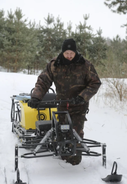 Мотобуксировщик РЫБАК PK 15 л.с. (короткая база 1230мм) в Миассе