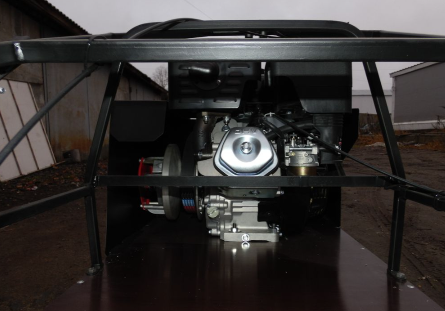 Мотобуксировщик AhtaR Зима 9 л/с с вариатором в Миассе