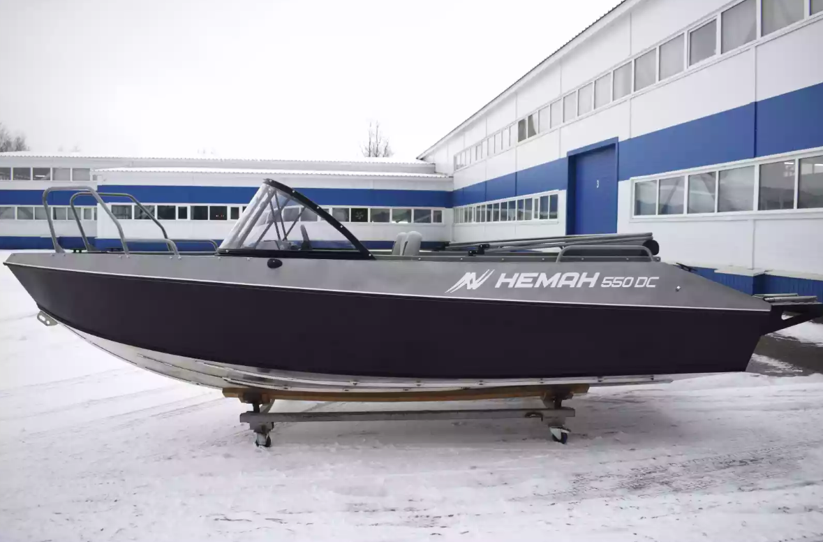 Алюминиевый катер Неман 550 DC в Миассе