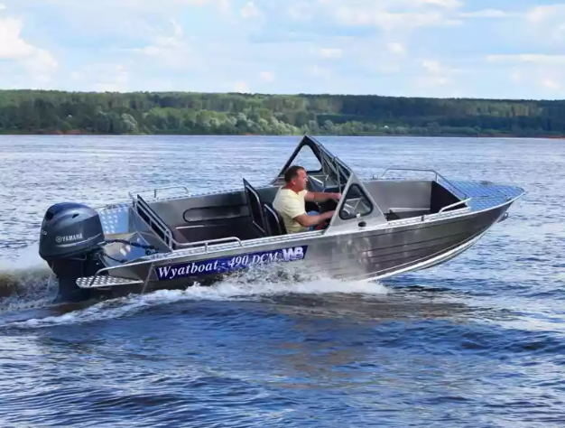 Алюминиевый катер Wyatboat-490 DCM Pro в Миассе