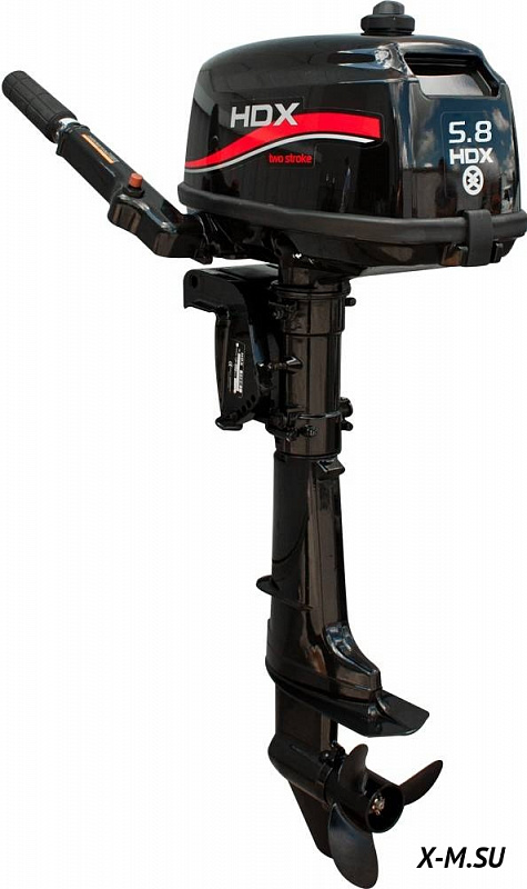 Лодочный мотор 2-х тактный HDX R series T 5,8 BMS в Миассе