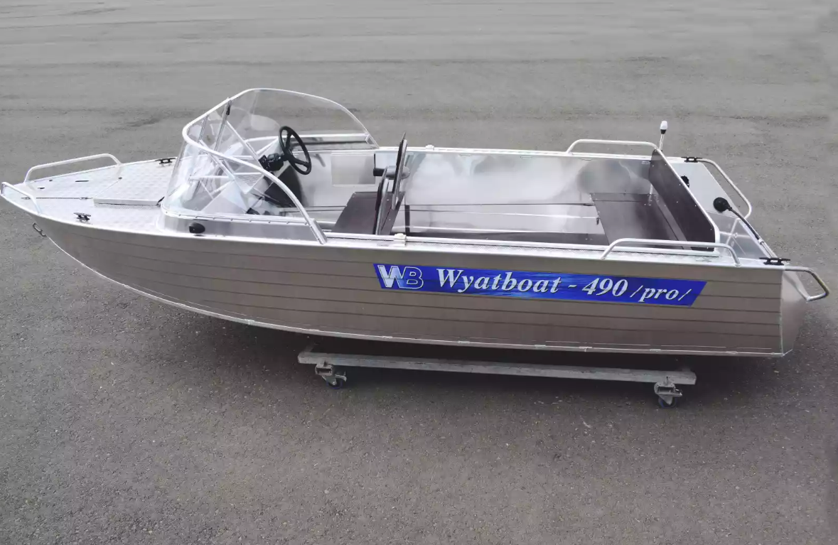 Алюминиевый катер Wyatboat-490 Pro в Миассе