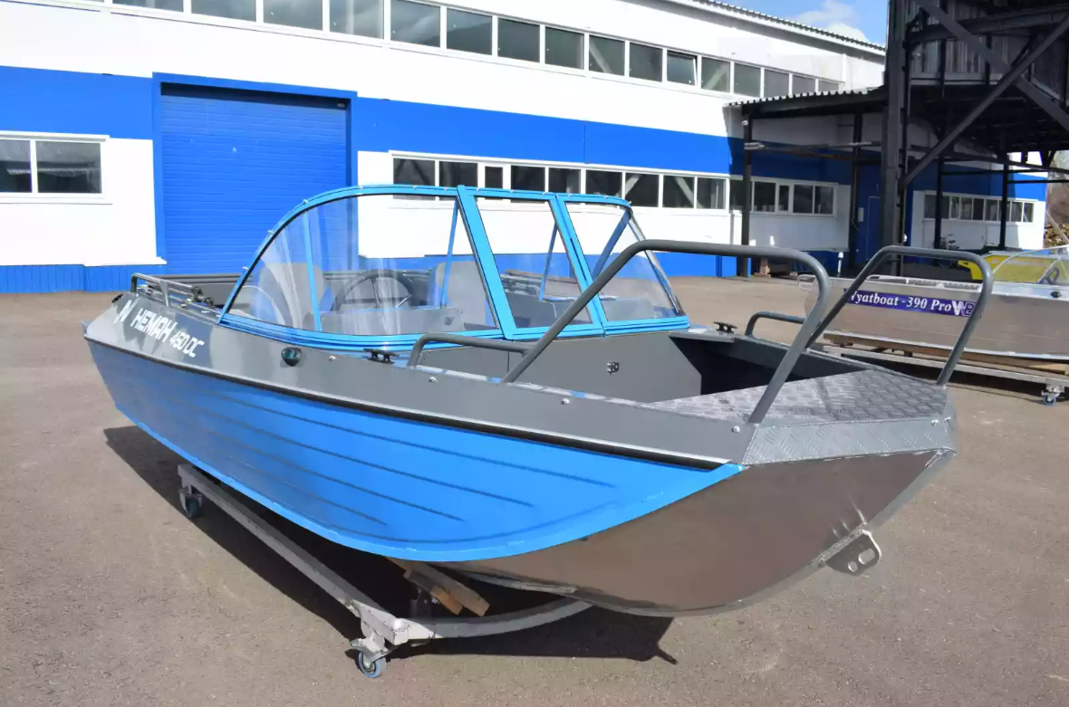 Алюминиевый катер Неман-450 DC в Миассе