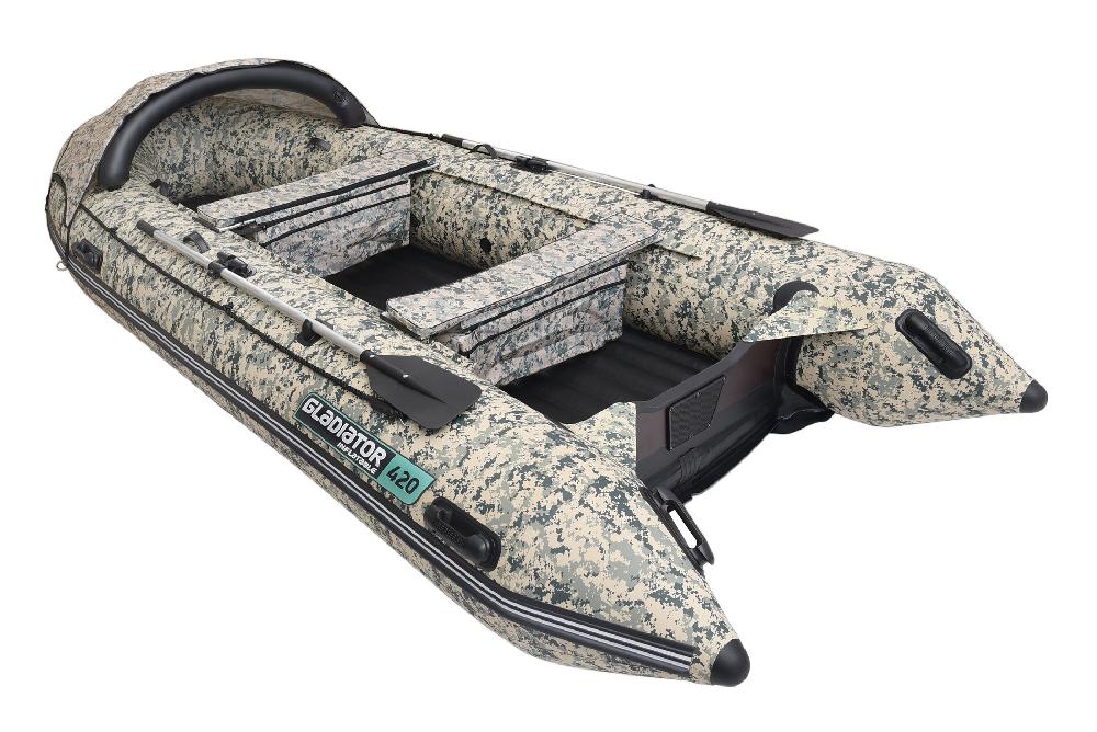 НАДУВНАЯ ЛОДКА GLADIATOR E350PRO в Миассе