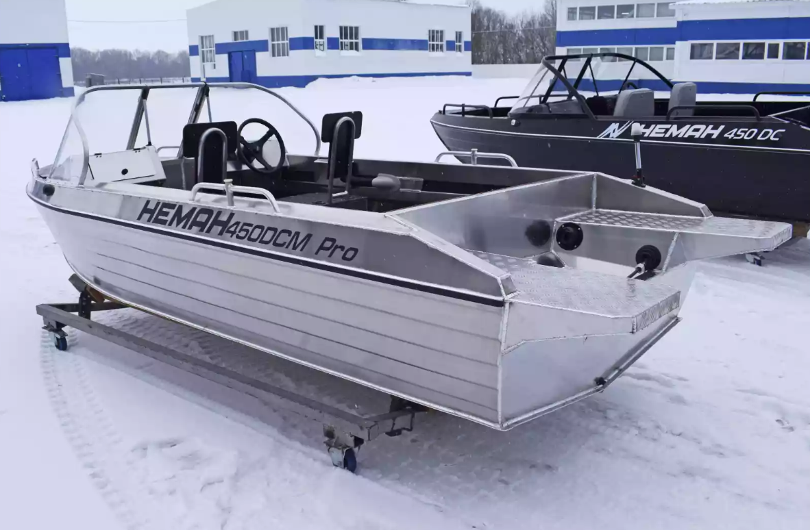 Алюминиевый катер Neman-450 DCM PRO в Миассе