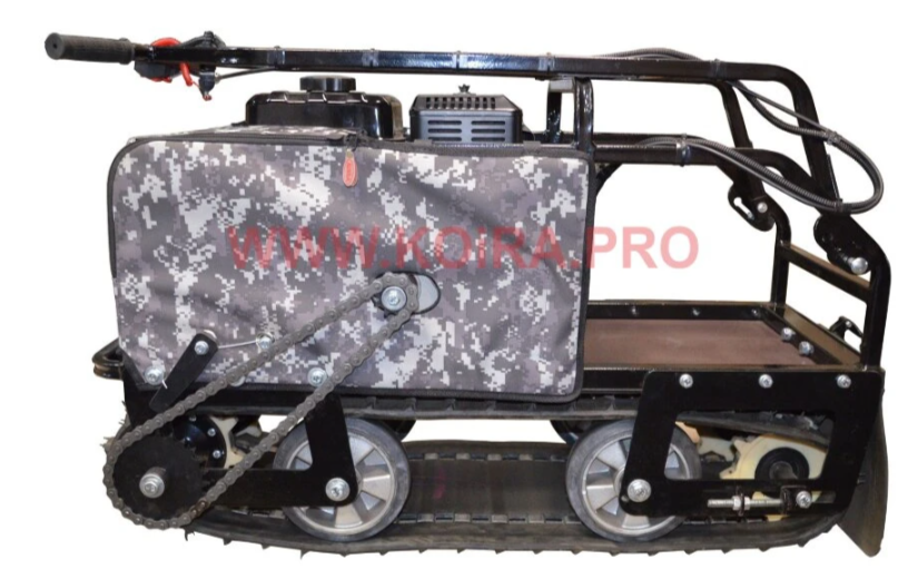 Мини мотобуксировщик КОЙРА "Вжик" (107 см) 7 л/с с ручным стартером в Миассе