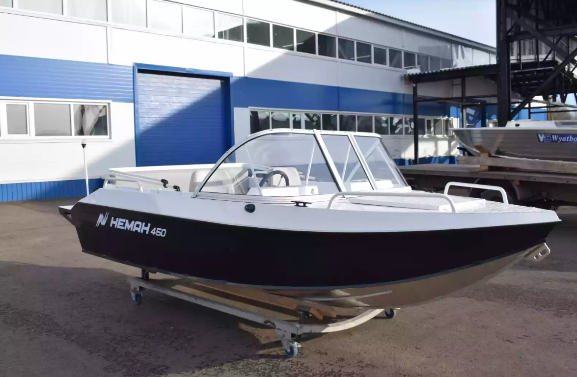 Алюминиевый катер Неман-450 в Миассе