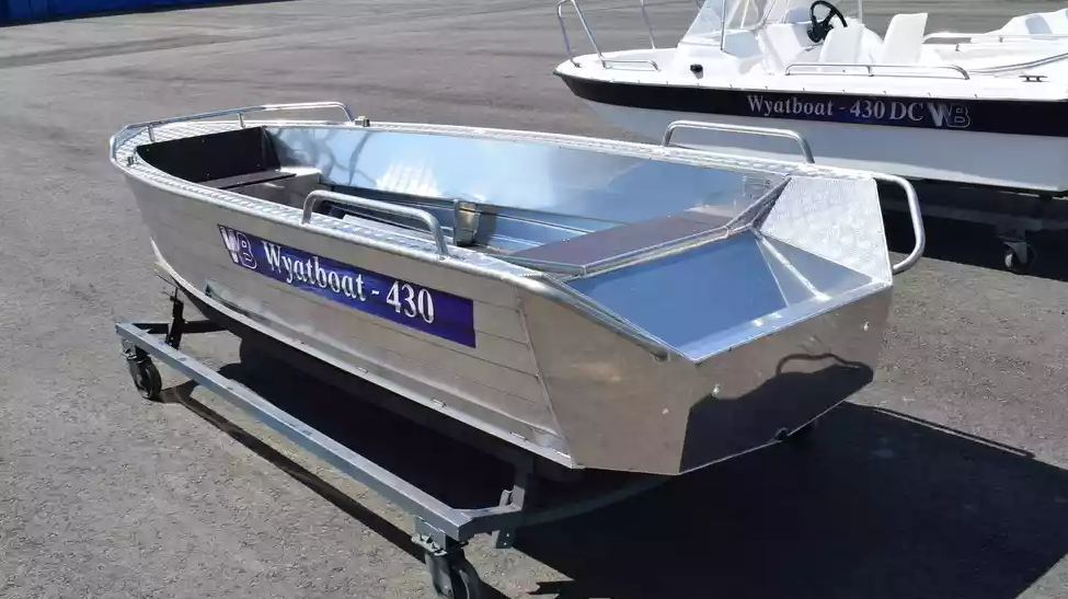 Алюминиевая лодка  Wyatboat-430М в Миассе