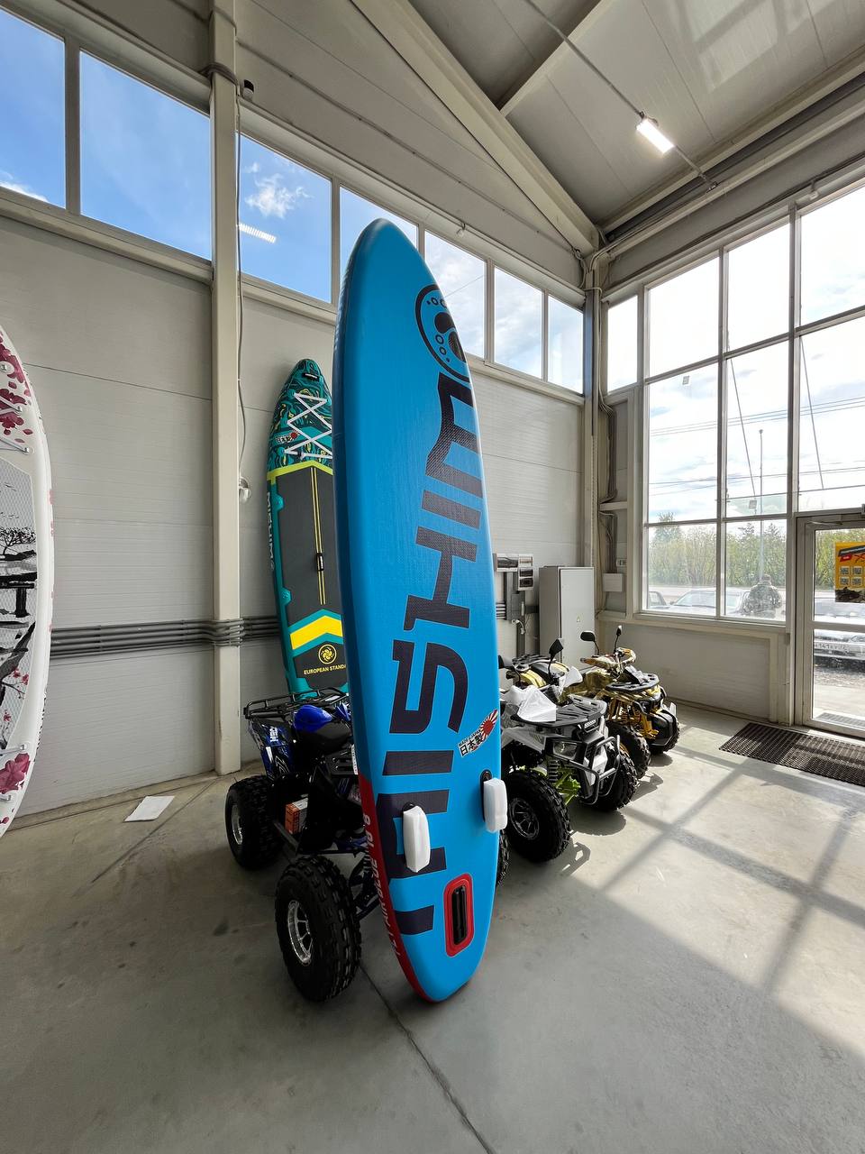 SUP (САП) Доска MISHIMO FLY AIR BLUE 10,8’ (330см) в Миассе