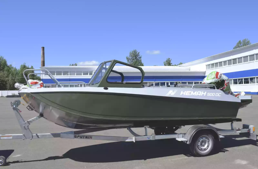 Алюминиевый катер Неман-500 DC Pro в Миассе