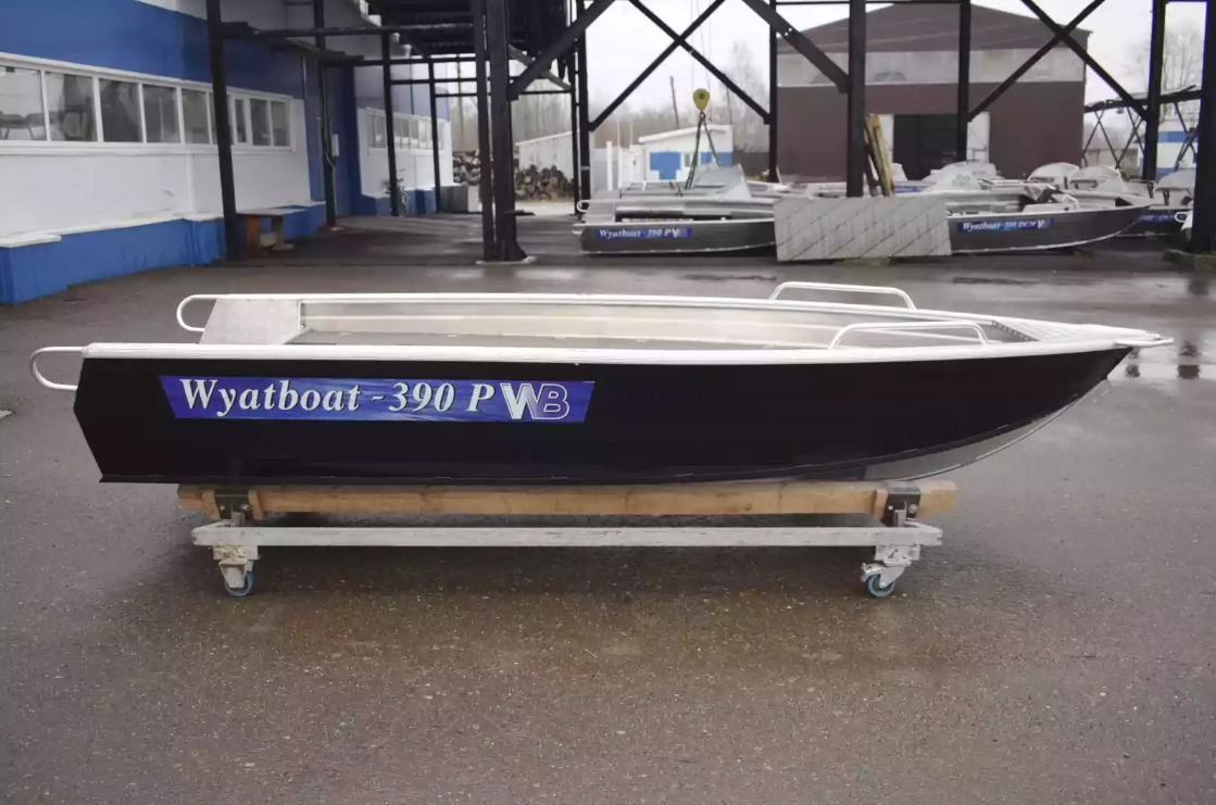Алюминиевая лодка Wyatboat-390РМ в Миассе
