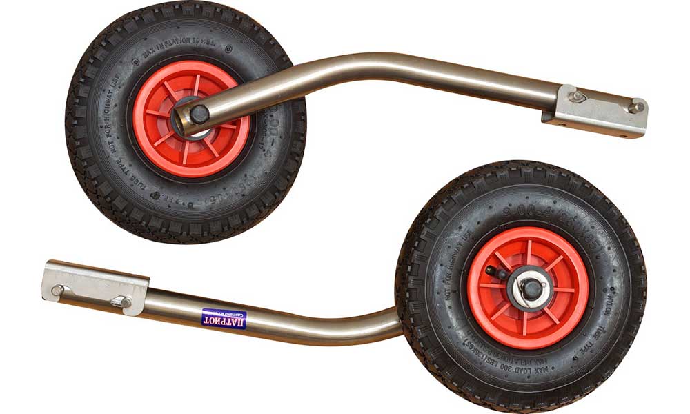 Транцевые колеса модульные удлиненные из нержавеющей стали в Миассе