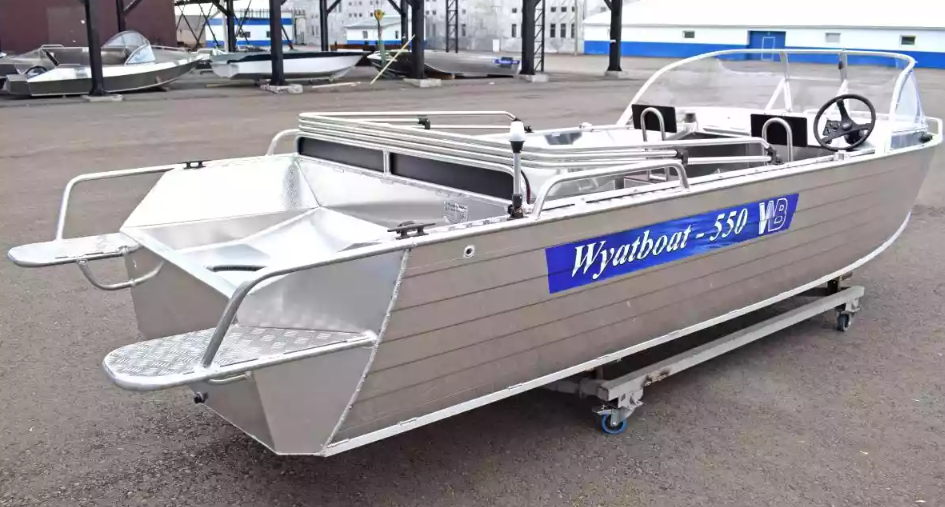 Алюминиевый катер Wyatboat-550 Pro в Миассе