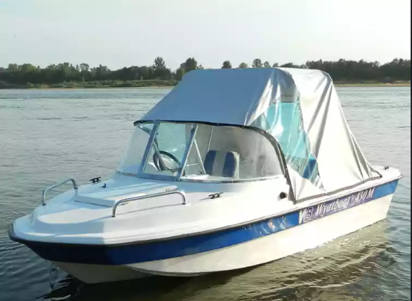 Стеклопластиковый катер Wyatboat-430 M (тримаран) в Миассе