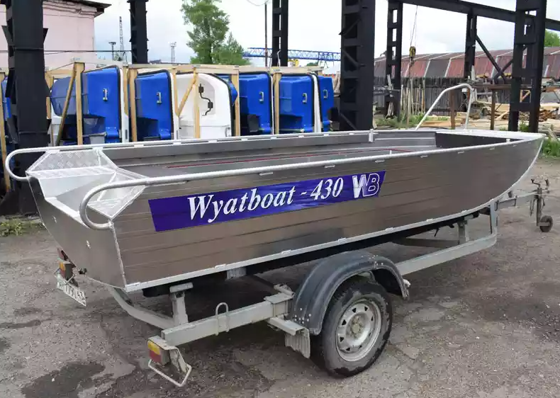 Алюминиевая лодка  Wyatboat-430 Master в Миассе